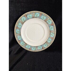 Studio Nova Village Trail Ivy Leaf Blue Saucer Y2219 Desert Dish Plate